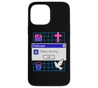 Faith.exe Corriendo Faithwave Christian Vaporwave Estética Carcasa para iPhone 13 Pro Max