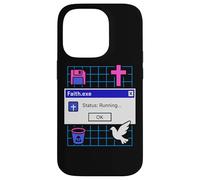 Faith.exe Corriendo Faithwave Christian Vaporwave Estética Carcasa para iPhone 14 Pro