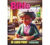 Faith-Filled Extra-Large Print Word Search for Seniors: BIG 30pt Font Print, Bible Psalms Puzzles to Inspire the Mind and Soothe the Soul I Perfect ... Lovers I 8.5" x 11", 110 pages, 55 Puzzles