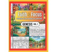 Faith & Focus: Coloring the Key Words of Scripture: An Inspiring Bible Verse Keyword Coloring Book for All Ages