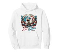 Faith Freedom 250 Years 1776-2026 Independence 4th of July Sudadera con Capucha