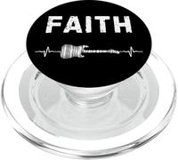 Faith Guitarra Latido Del Corazón Música Guitarrista PopSockets PopGrip para MagSafe