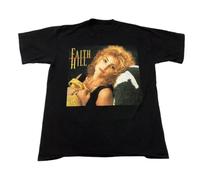 Faith Hill Take Me as I Am Tour tee Faith Hill Concert Shirt Country Music T-shirtBlackM