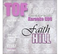 Faith Hill - Top Tunes Karaoke CDG Artist Vol. 14 TT-087 (US Import)