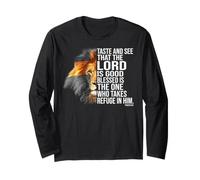 Faith in God - Psalm Christian Bible Manga Larga