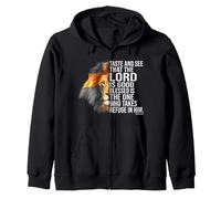 Faith in God - Psalm Christian Bible Sudadera con Capucha