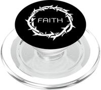 Faith in Jesus Crown of Thorns. Christian devotional PopSockets PopGrip para MagSafe