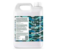 Faith In Nature Acondicionador natural sin fragancias, sensible, vegano y libre de crueldad, sin SLS ni parabenos, para todo tipo de cabello, paquete de recambio de 5 L