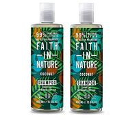 Faith In Nature Champú de coco - 2 x 400 ml