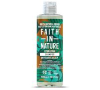 Faith In Nature Champú de coco natural, hidratante, vegano y libre de pruebas en animales, sin SLS ni parabenos, para cabello normal a seco, 400 ml