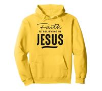 Faith Is Believing In Jesus Sudadera con Capucha