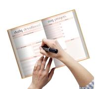 Faith Journal Spiral Bound 11,22x8,27 pulgadas, organizador para el análisis de escrituras de , notas de sermón, registro de solicitud de oración, hermoso regalo religioso, desarrollo