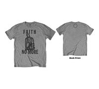 Faith No More - T-Shirt # M Unisex Grey # Gimp