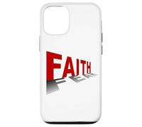 Faith Over Fear - Christian Minimal Text Graphic (White) Carcasa para iPhone 12/12 Pro