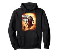 Faith Over Fear - David Goliath Epic Bible Comic Graphic Sudadera con Capucha