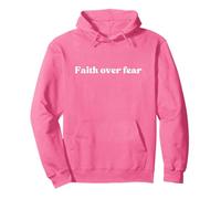 Faith Over Fear, God Jesus Christian Faith Religious Sudadera con Capucha