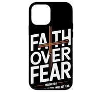 Faith Over Fear Psalms 118 6 The Lord Is On My Side Fe Carcasa para iPhone 12 mini