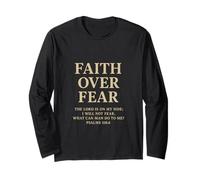 Faith Over Fear The Lord Is On My Side Salmo 118 6 Fe Manga Larga