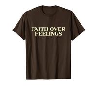 Faith Over Feelings Shirt, Christian Shirt, Jesus Easter Camiseta