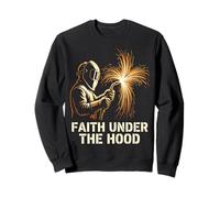 Faith Under The Hood Diseño Soldador Sudadera