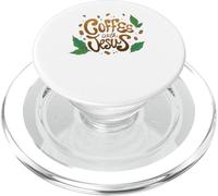 Faithful Coffee Devotion with My Savior PopSockets PopGrip para MagSafe