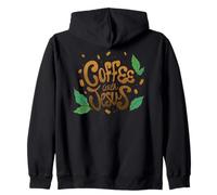 Faithful Coffee Devotion with My Savior Sudadera con Capucha