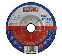 Faithfull 5023969205014 - Disco abrasivo (tamaño: 100X5X16metal)
