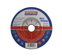 Faithfull 5023969205038 - Disco abrasivo (tamaño: 100X6X16metal)