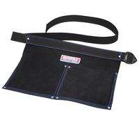 Faithfull Bolsa de Clavos de Doble Bolsillo, Piel, 250 x 380mm