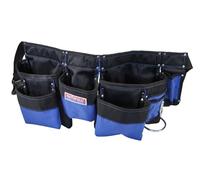 Faithfull Bolsa Doble para Herramientas y Clavos, Nylon 2100D, 260x600mm