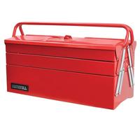 Faithfull TBC123 Metal Voladizo Caja de Herramientas - 5 Bandeja 40cm (16in)