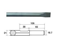Faithfull - Cincel Kango 25 x 450mm