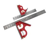 Faithfull Combinación Cuadrado Pack Doble 150mm (6in) & 300mm (12in) FAICS300TP