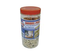 Faithfull Dowel De Madera Estriado 30 X 6Mm (Tubo 300) FAIDOW6300T