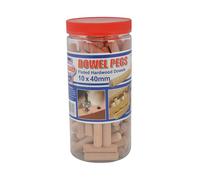 Faithfull Dowel De Madera Estriado 40 X 10Mm (Tubo 100) FAIDOW10100T