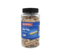 Faithfull Dowel De Madera Estriado 40 X 8Mm (Tubo 150) FAIDOW8150T