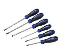 Faithfull en Caja Agarre Suave Screwdriver Set, 6 Piezas FAISDSET6PRO