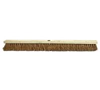 Faithfull Escoba de Fibra de Coco Suave - Cabezal de 900mm (36 pulgadas)