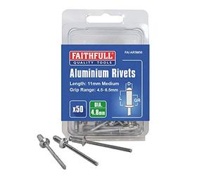 Faithfull FAIAR5M50 - Remachadora (tamaño: 5mm, pack de 50)