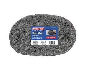 Faithfull FAIASW14 - Estropajo de aluminio (450 gr, grado 4)
