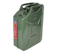 Faithfull FAIAUJERRY20 - Bidón de Metal de 20 litros con certificación GS TUV, Color Verde