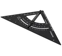 Faithfull FAICSQA12CNC Prestige Adjustable Quick Roofing Square Black Aluminium 300mm (12in)