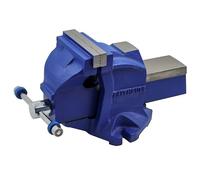 Faithfull FAIMV100SG - Tornillo de banco mecánico (100 mm, con mandíbulas magnéticas)