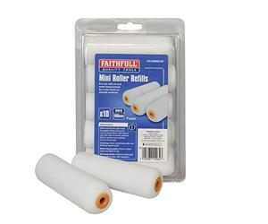 Faithfull FAIRMINI10F - Recambio para rodillos de pintura (pack de 10)