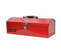 Faithfull FAITBB19 Caja de Herramientas de Granero de Metal + Bandeja de Mano de 48 cm, Rosso, 48.3 cm