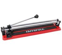 Faithfull FAITLC300 - Cortador de Azulejos de Pared y Piso de 300 mm Cuadrado, 210 mm en Diagonal, Capacidad de Corte de 10 mm de Grosor