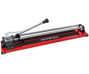 Faithfull FAITLC600 Wand- und Bodenfliesenschneider, 600 mm (24 Zoll) quadratisch, 425 mm Diagonale, 12 mm dicke Schnittkapazität