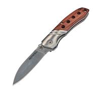 Faithfull FAIWPKSINGLE Single Blade Knife - 63mm Stainless Steel Blade Hardwood Handle