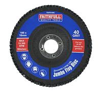 Faithfull Flap Disc 100mm Coarse