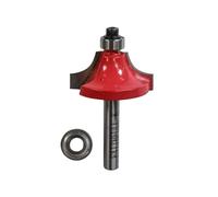Faithfull Fresa de Redondeo de 9.5mm, con 2 Cojinetes, Shank 1/4in